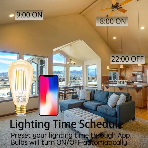 Golden Smart Bulbs - Image 3