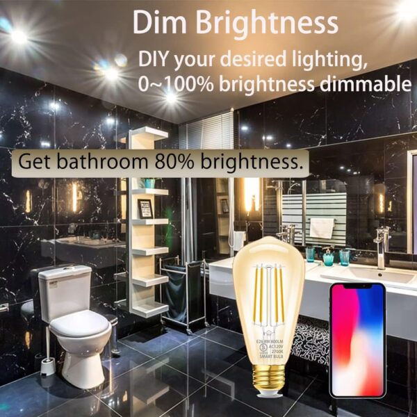 Golden Smart Bulbs - Image 5