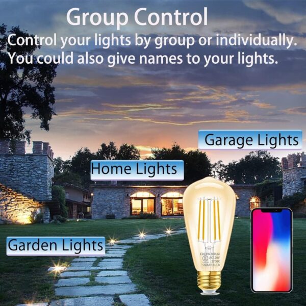 Golden Smart Bulbs - Image 7
