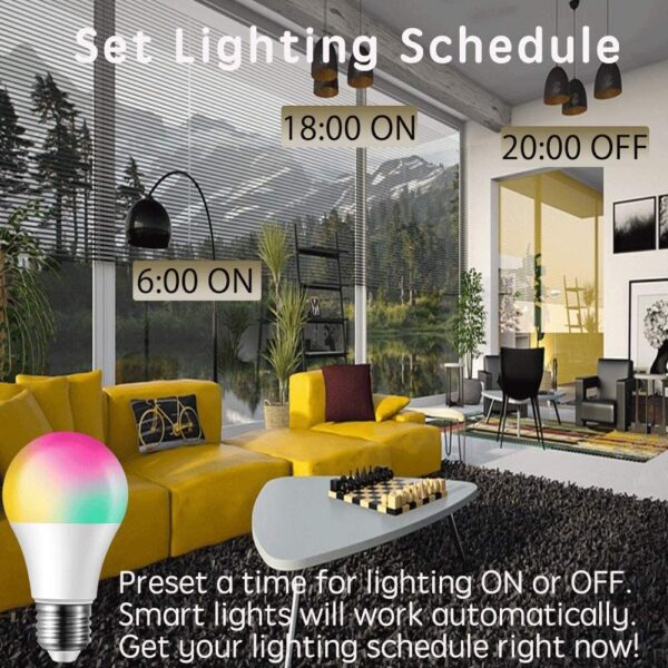 Colorful Smart Bulbs - Image 7
